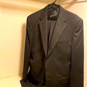 Jos A Bank Signature collection charcoal colored suit